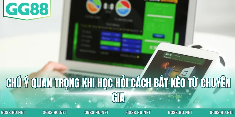 Chú ý quan trọng khi học hỏi cách bắt kèo từ chuyên gia