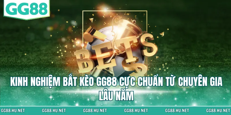 Kinh nghiệm bắt kèo GG88 cực chuẩn từ chuyên gia lâu năm