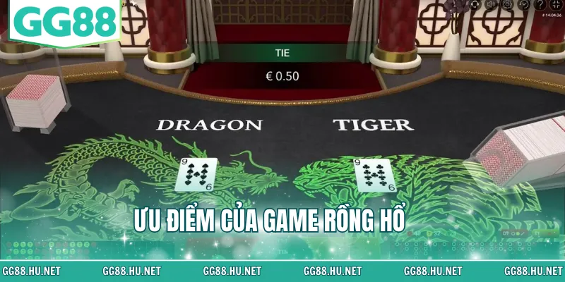 Ưu điểm của game rồng hổ
